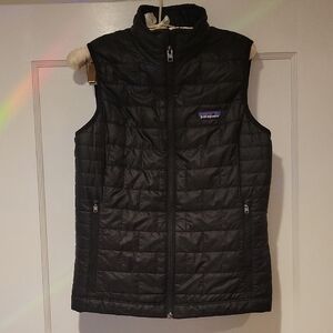 Patagonia Nano Puff Vest, Black, Small